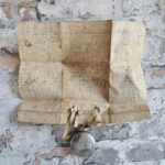 Türing, Hans und Katharina. 29-zeiliger Kaufbrief über Hofstatt mit Halde ("Leite") und Wald in Eisenerz (Steiermark). – Bild 5