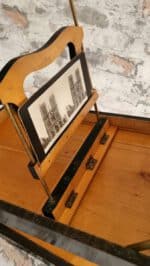 Photographie - Konvolut von 1285 Stereobildern mit großem aufklappbaren Tischbetrachter für Durchlicht (Graphoskop/Stereoskop).