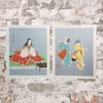 Shiraishi, Fumio (editor) and Shiko Takahashi (painter). Album of Historically Depicted Japanese Women. Series 1.